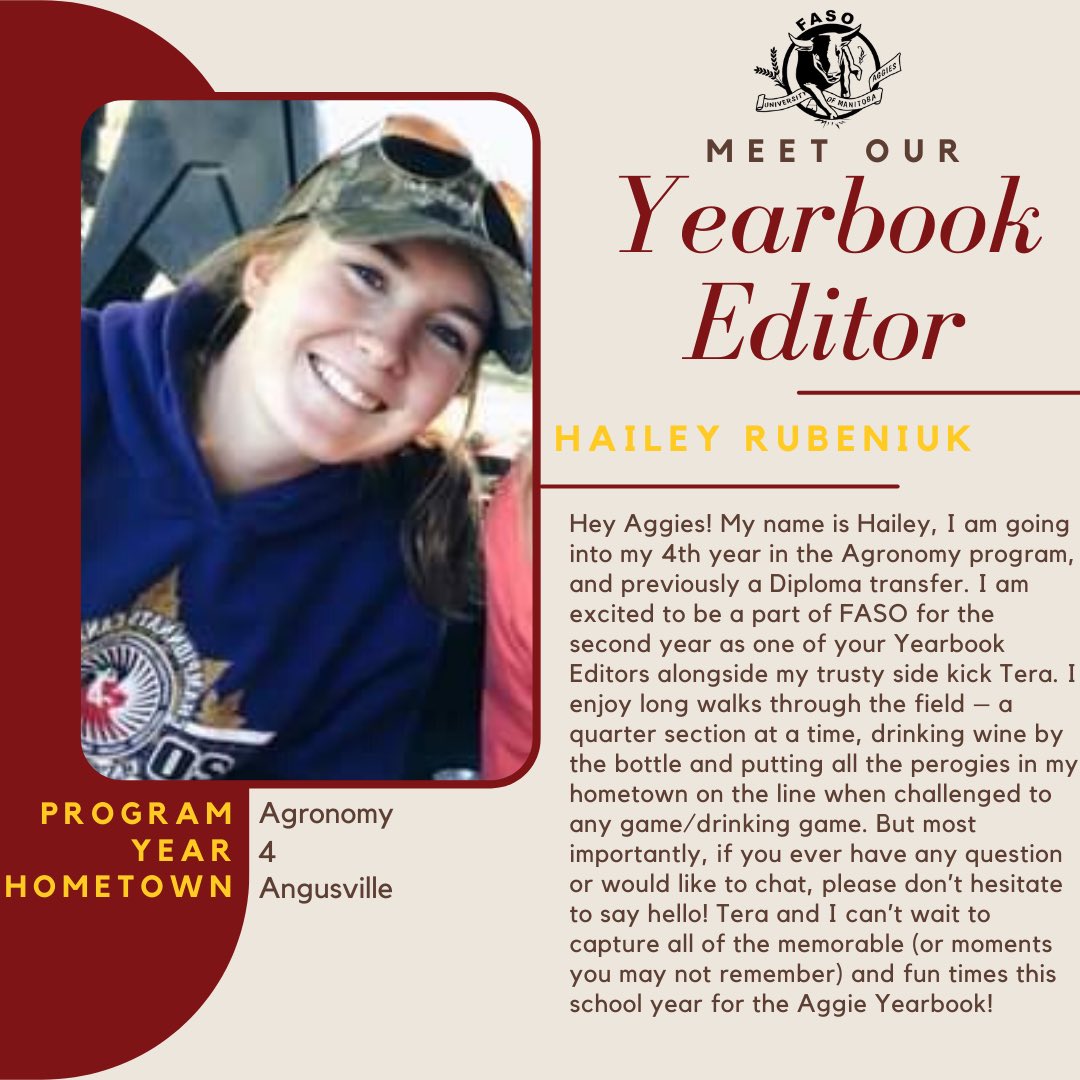 UM_FASO's tweet photo. This month we’re introducing you to all our FASO members. Meet Tera and Hailey, our Yearbook Editors! https://t.co/Slv8C0OY2e
