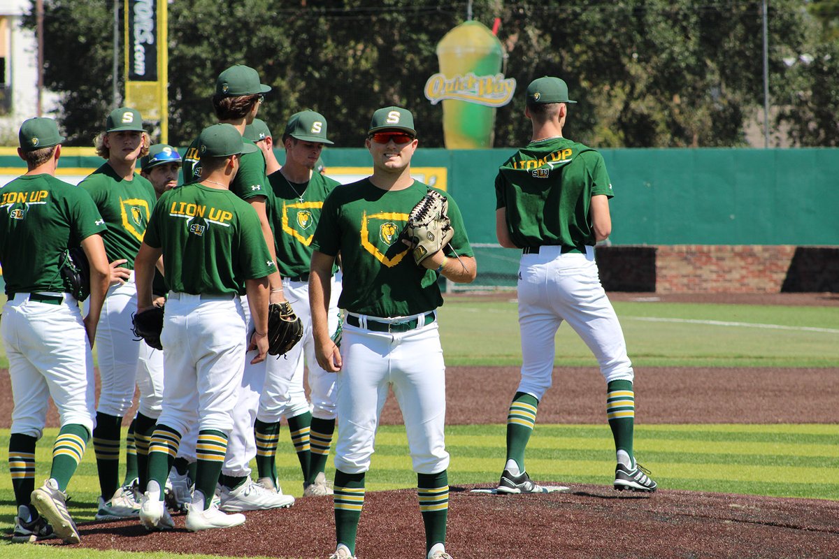 LionUpBaseball's tweet photo. Enjoys some pics from the first days of practice. We're getting ready for our first intrasquad scrimmage of the fall. Come join us ... 3:30 PM this afternoon at #ThePat. https://t.co/Z7WUHEKjQj