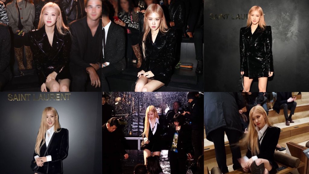 ENG| Tonight will be Rosé’s 3rd time attending the PFW and her very first time as a Global Ambassador of YSL.

ESP| Esta noche será la tercera vez que Rosé asistirá al PFW y su primera vez como Embajadora Global de YSL.

©RoseKCharts

ROSÉ AT SAINTLAURENT PFW #ROSÉxYSLParisFW