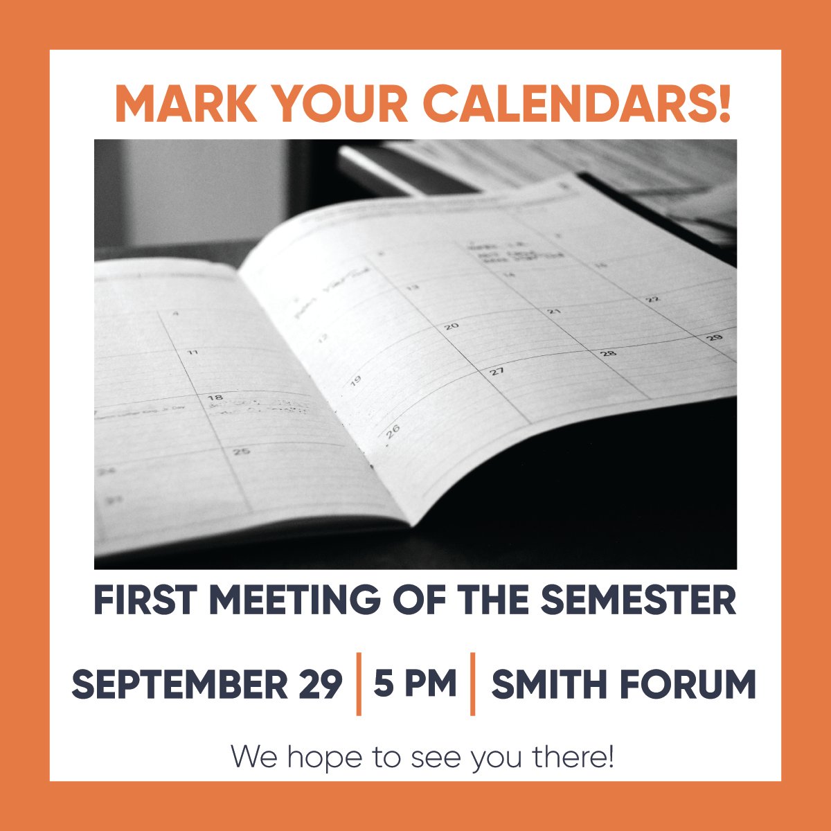 AAFMizzou's tweet photo. Our first meeting of the semester is TOMORROW at 5 pm in Smith Forum. We hope to see you there! https://t.co/JjunJ77HgQ