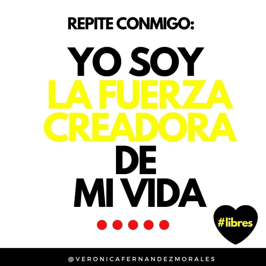 veronica_fdezm's tweet photo. 🔴La CLAVE está en entender que TÚ NO ERES TU CEREBRO: No eres la zona del crítico interior ni la zona creativa, porque hay otra zona de ti que es SUPERIOR a todo eso. Es tu FUERZA CREADORA, tu auténtico poder creador💛 @veronica_fdezm
#comosuperarelmiedo 
#podercreador
#libres https://t.co/tow5b4lPNS