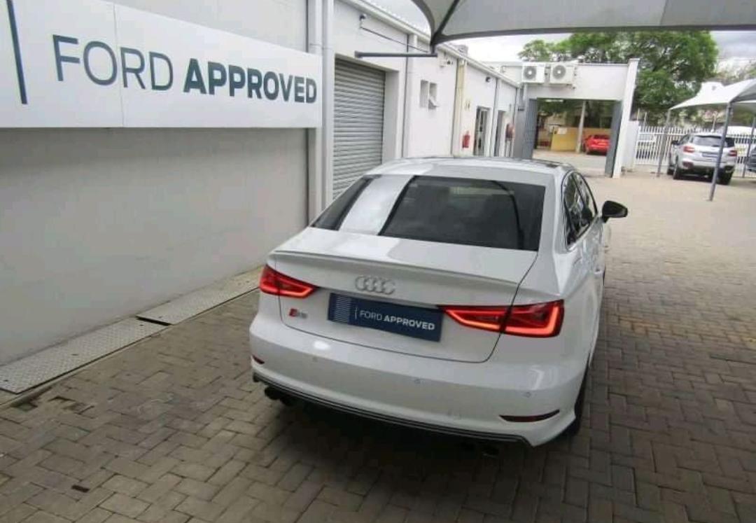 DeChannael's tweet photo. ⚠️ IT'S AVAILABLE 
2016 Audi S3 2.0L
Sedan 
2016 Year 
51,000 km mileage
2.0L Engine 
Petrol Fuel 
Automatic S-tronic Transmission 
AWD 
Finance: Available
Service history:available 
Accident free 
AA tested and approved
Price:R125,000.00

For more information contact  0634656246 https://t.co/toqjqT2A32