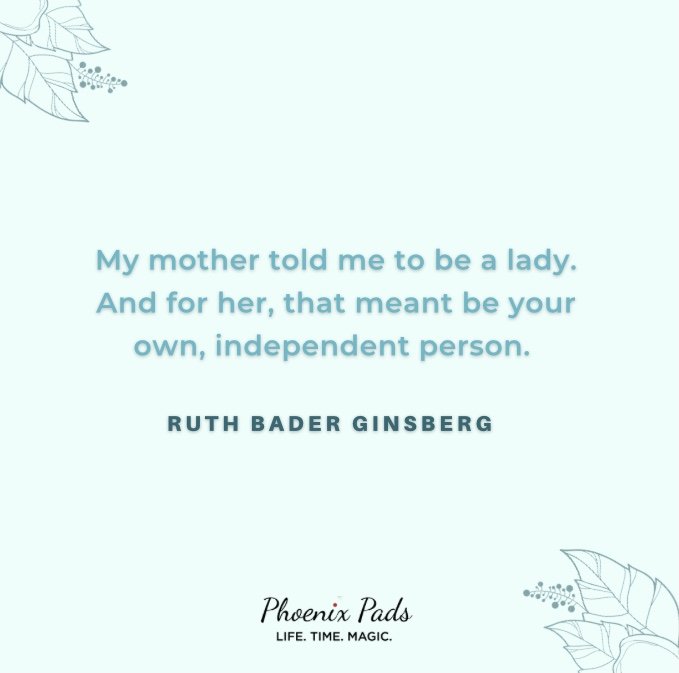 phoenixpads's tweet photo. Girls! Being independent is more than enough rather than being dependent on a man for your basic needs!
Why do you need another human to do things for you?
You can earn and buy things for yourself.

#phoenixpads #ruthbaderginsberg #Feminism #womenempowerment #girlpower #women https://t.co/RBKpDlfHVq