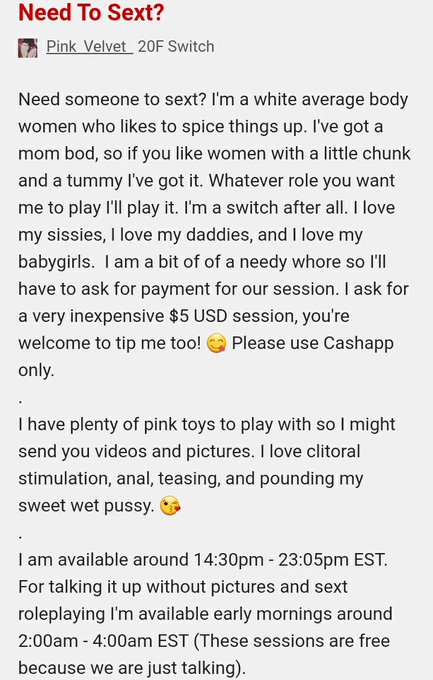 Further details about my snap. Don't be afraid add me! 💕🌷 . Link in bio for more content!🌷 . #bdsm #kinky<a href="/tag/bdsm"class="tags"><span>#bdsm</span></a><a href="/tag/kinky"class="tags"><span>#kinky</span></a><a href="/tag/bondage"class="tags"><span>#bondage</span></a><a href="/tag/adultwork"class="tags"><span>#adultwork</span></a><a href="/tag/slut"class="tags"><span>#slut</span></a><a href="/tag/littleslut"class="tags"><span>#littleslut</span></a>