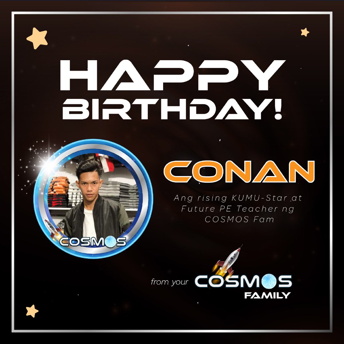 cosmos_fam's tweet photo. Happy Birthday our dearest @CannonMoaner! We wish you good health and all the happiness in this world! Your #COSMOSFam loves you 💙🤍 https://t.co/TFMO7Gk4tM