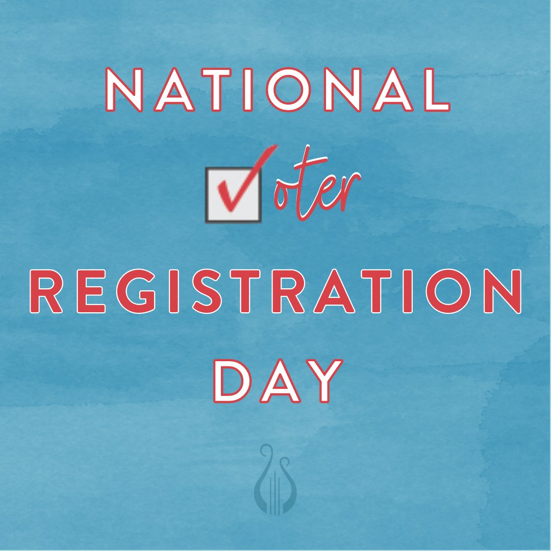 Today is #NationalVoterRegistrationDay! ΑΧΩ encourages our members to exercise their right to vote as real, strong women in all elections and make their voices heard. Find voting information in your state and learn about the history of voting rights: bit.ly/3k9NJXi!
