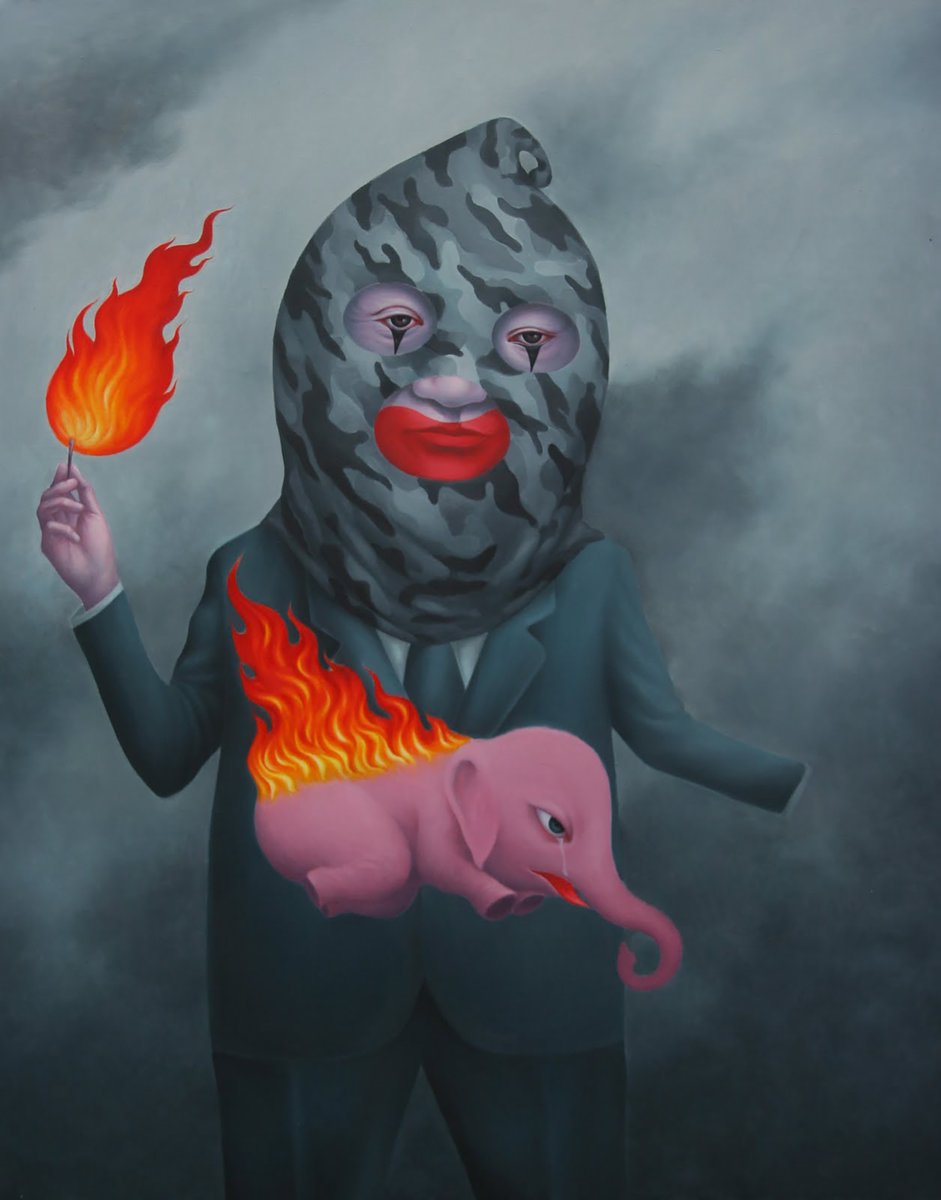 'Burning🔥' my new NFT
1/1 edition of an original oil painting🎨 
#nft #nftart #NFTCommunity #nftcollector #NFTTHAILAND #NFTdrop
#OpenSeaNFT 
opensea.io/Jittagarn