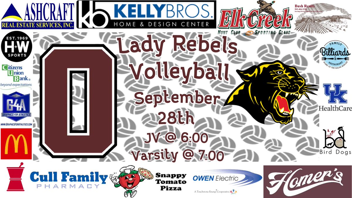 Tonite's @Rebels_ocvb vs <a href="/CarrollCountyHS/">CCHS Athletics</a> will be live streamed on #youtube. Tonite we will also have a #tailgate with #free food from 5:00 - 6:00! Tonite is also RT night.  Every <a href="/OCHSRebels/">Owen County HS</a> student who RT this will be given free admission to the game!
youtube.com/watch?v=pKSf_M…