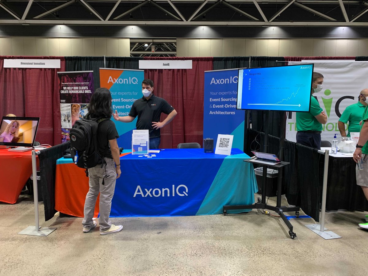 axon_iq's tweet image. We are still thinking about all the great conversations we had at #kcdc2021! 🙌🎉

A huge thank you to everyone who stopped by our booth, if you or your team have any follow up questions join our AMA session on Oct 5 at 10am/ET!

Get more info on: hubs.li/H0Y9-8v0