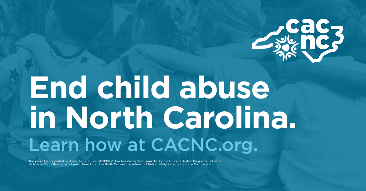Never let abuse go unreported. If you see something, say something. #HopeInAction CACNC.org