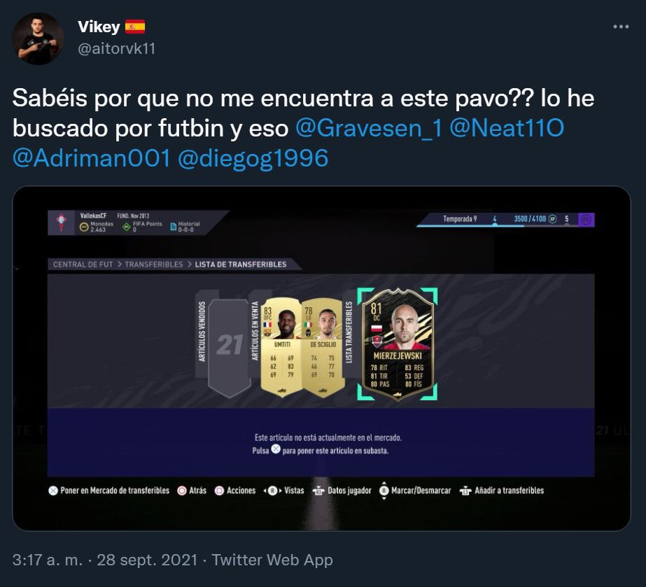 Baptistaooo's tweet photo. Ayer este hombre se descargó el FIFA 21 pensando que era el 22 y me envió una foto todo ilusionado con su nuevo juego. Lo que pasa a continuación es historia. Chillo https://t.co/LpDJ533Xj7