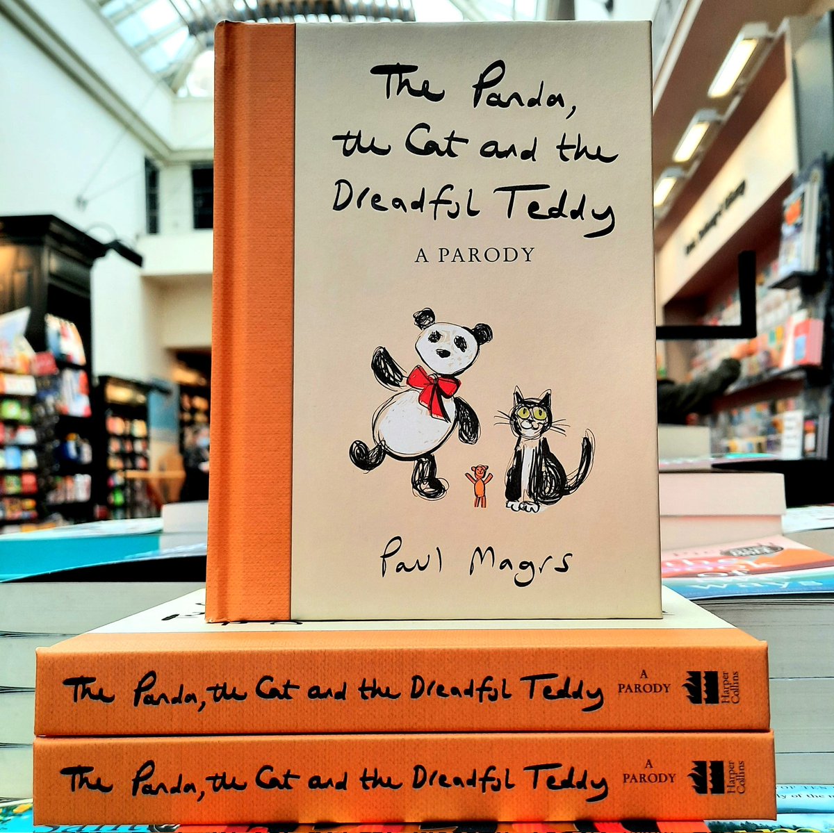 Possibly our new favourite book - absolutely hilarious! #pandacatdreadfulteddy