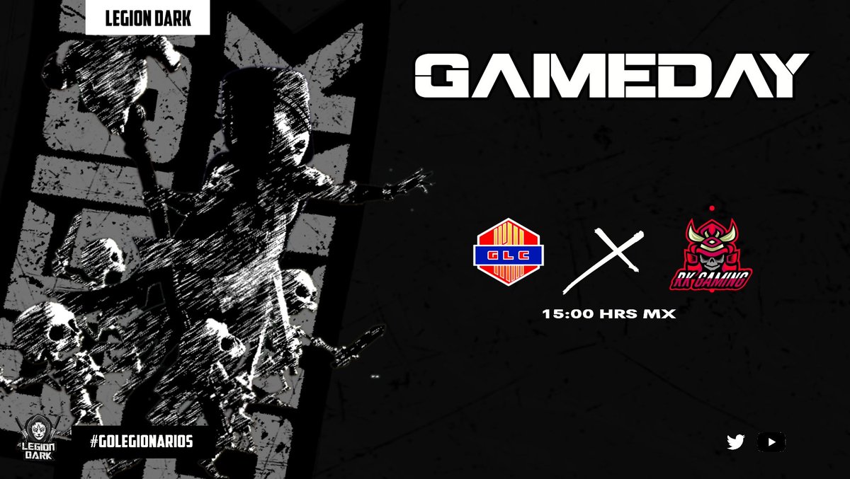 #CR | #MatchDay

La familia legionaria se une para debutar en este nuevo equipo que hemos formado , con todo a por esa victoria!🎆🎙

🏆<a href="/Grand_CupGG/">🔴Grand Legions Cup</a> 
🆚️<a href="/RKGaming0/">RK Gaming</a>
🕛15:00🇲🇽

#GoLD