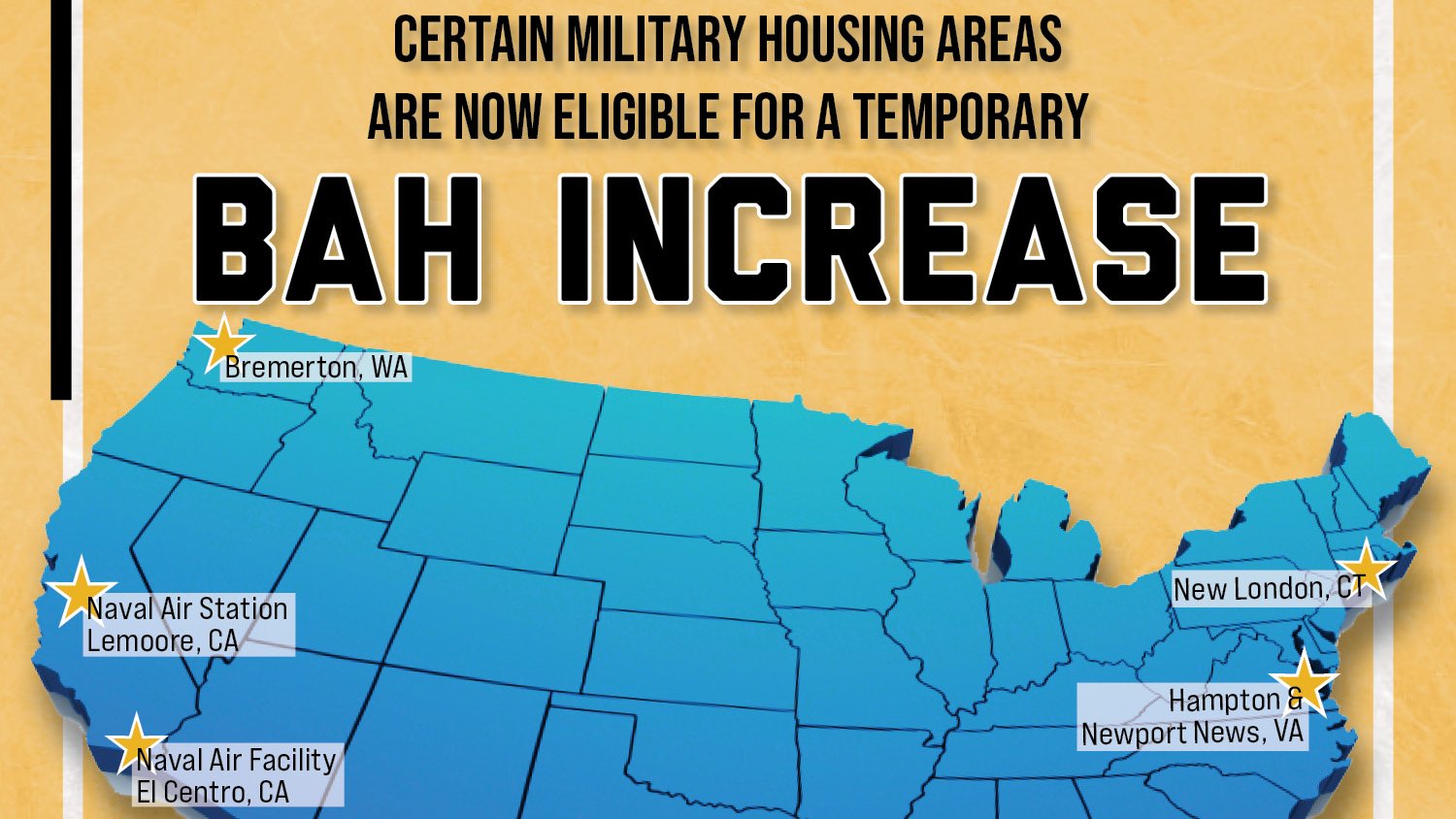 MyNavy HR on Twitter "Here is the latest on a temporary BAH increase
