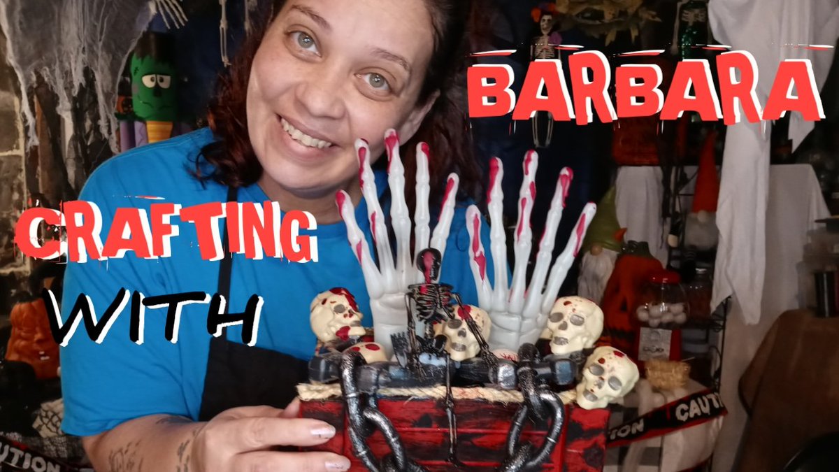 Craftingbarbara's tweet photo. Check Out My New Video Showing You How I Make Halloween Decorations For Full Videos Subscribe To My YouTube Channel Link Here👇
https://t.co/qFIKsOUXVc
#crafting #craft #Halloween #art #artist #Halloweencraft #howto #Gifted #craftingwithbarbara #YouTuber #halloweendecorations https://t.co/ROvme9KBwa