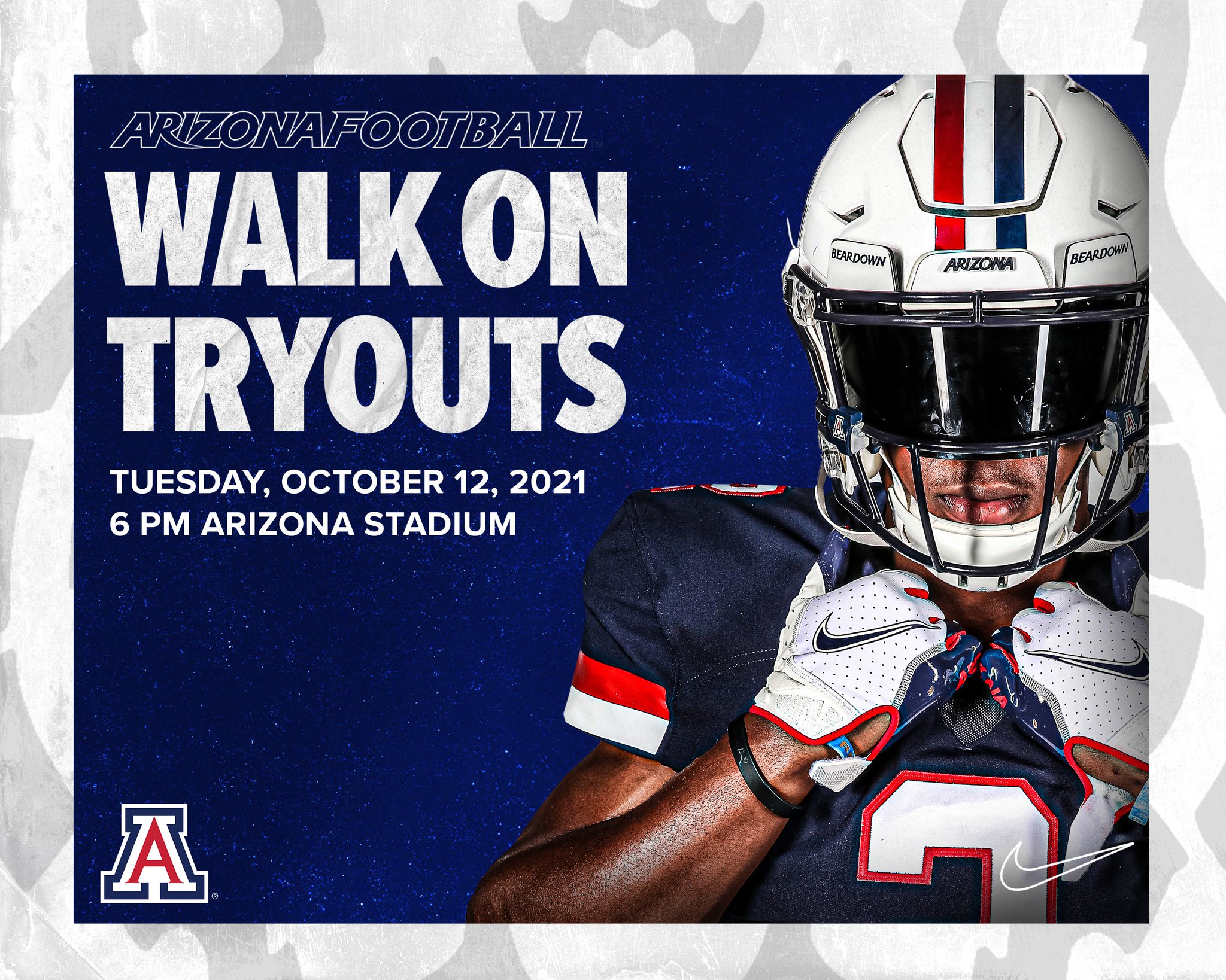 Arizona Football on Twitter "🚨 WALKON TRYOUT 🚨 For the Walk On Tryout
