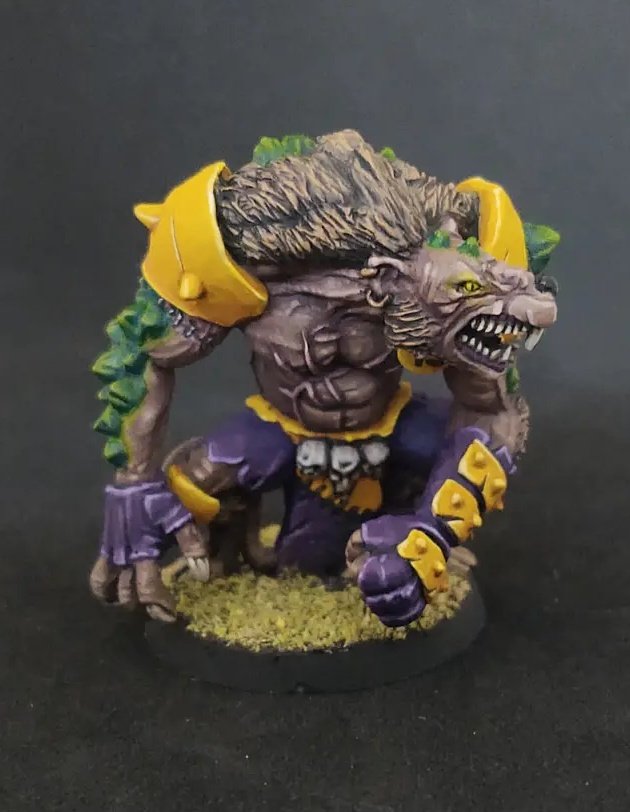 Goblin_Guild's tweet photo. Ogre Rat. Now available. #bloodbowl #fantasyfootball #goblinguild #goblinguildminiatures https://t.co/O3Qm8YugSB