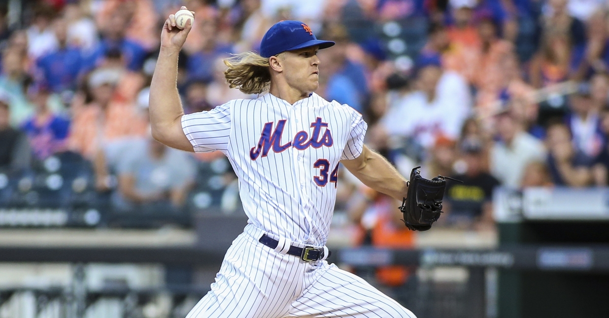 SNYtv's tweet photo. Noah Syndergaard will start Game 2 of tonight's doubleheader, marking his first appearance for the Mets since 2019 https://t.co/vFX587p16n https://t.co/Sv7XQvrSOr