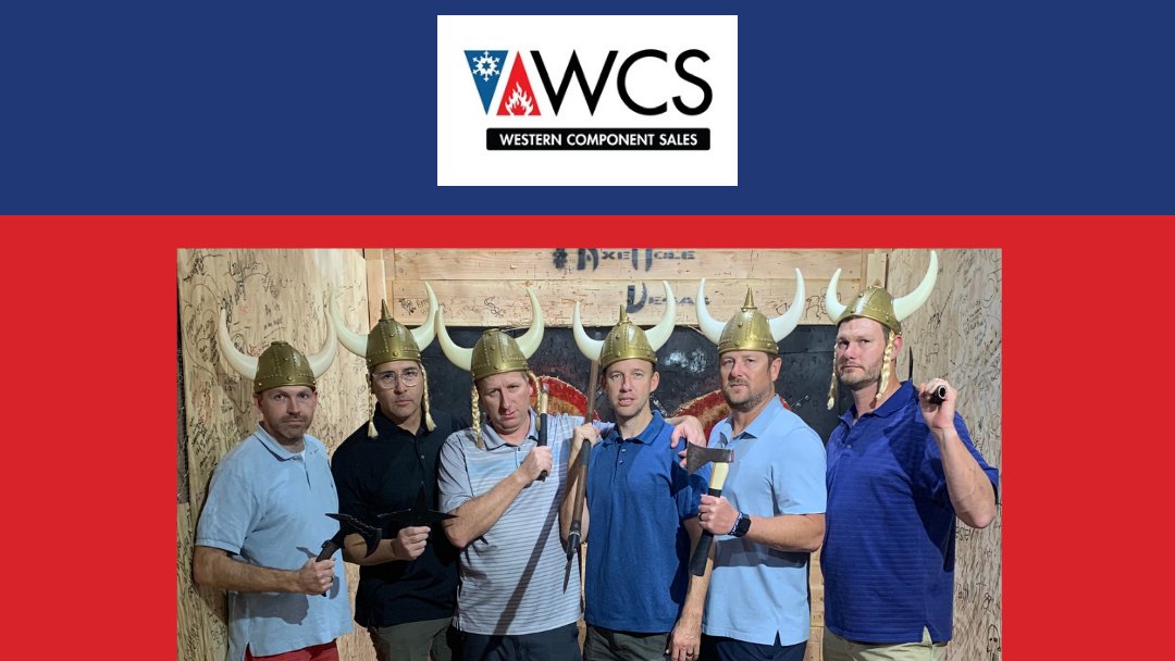WCSHVACR's tweet photo. The @WCSHVACR Team got together for some Team Building Axe Throwing... #westerncomponentsales #WCS #WCSTeam https://t.co/Wtv2rZeAQG