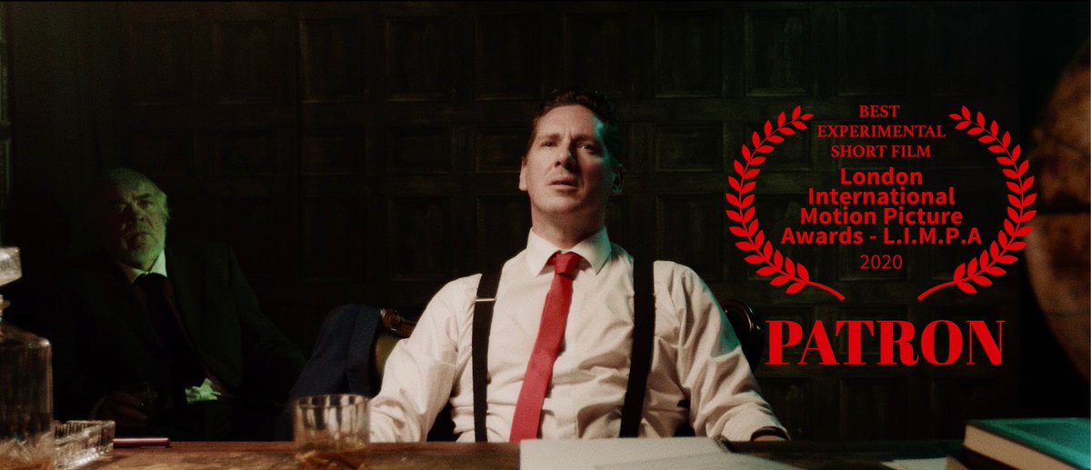 Delighted to announce <a href="/PatronShortFilm/">Patron</a> won Best Experimental Short Film at the London International Motion Picture Awards ( L I M P A) ❤️
Huge congratulations to our cast and crew!
Trailer: Vimeo.com/352745414