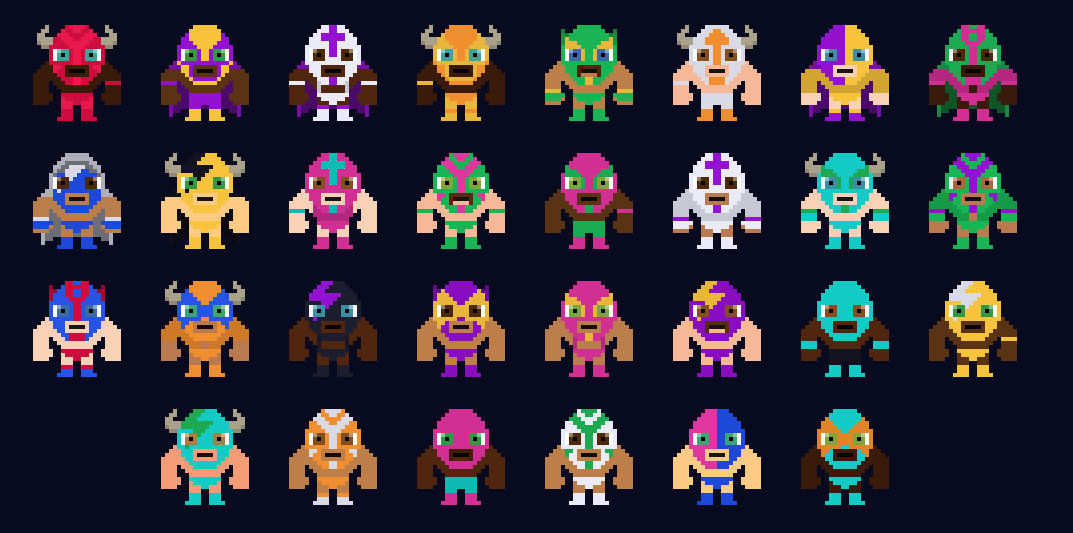 DeFiWolv's tweet photo. I have 30 @LuchadoresNFT but I'm not following enough Lucha holders. Following everyone who engages, and retweeting everyone who flexes!

#LuchadoresFlex #NFT #NFTFlex https://t.co/yS6eTgTUcd