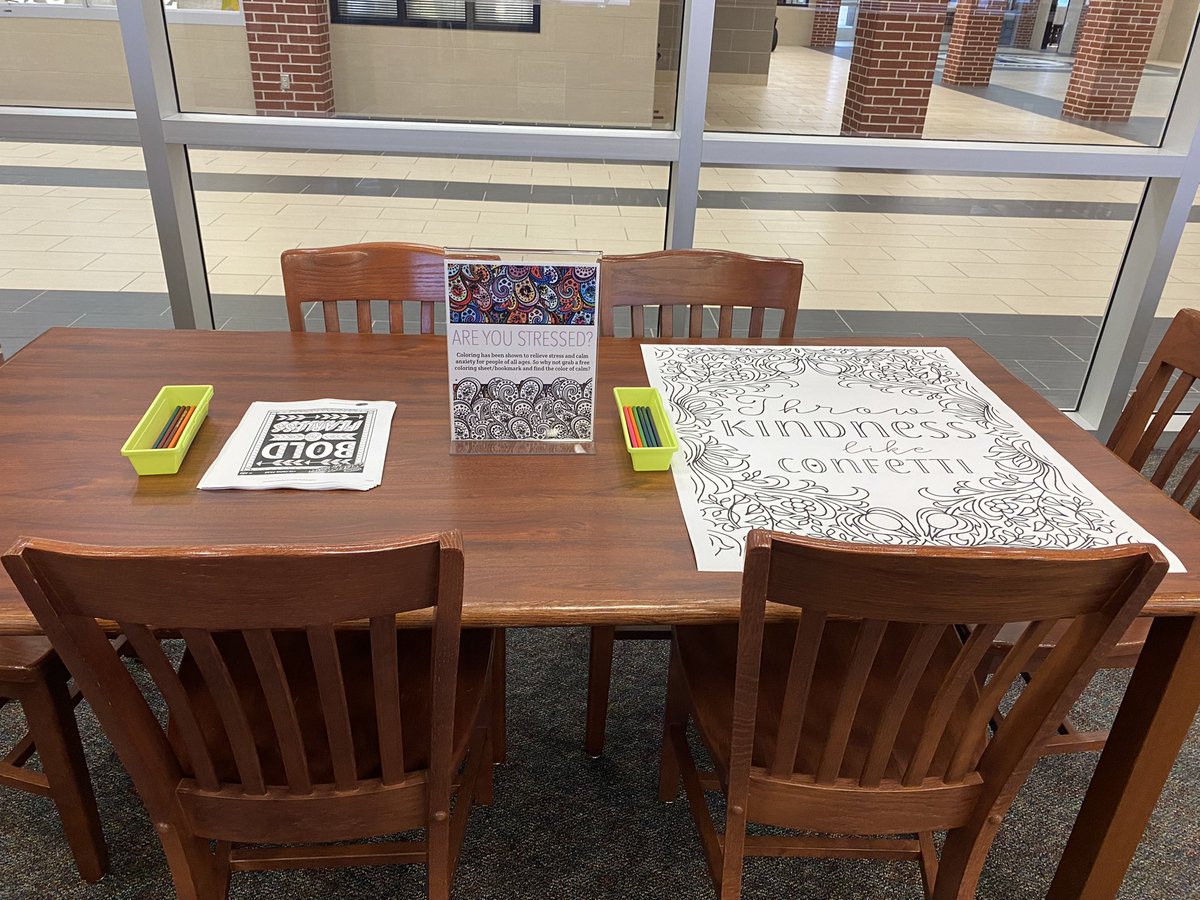 TMHS Library tweet media