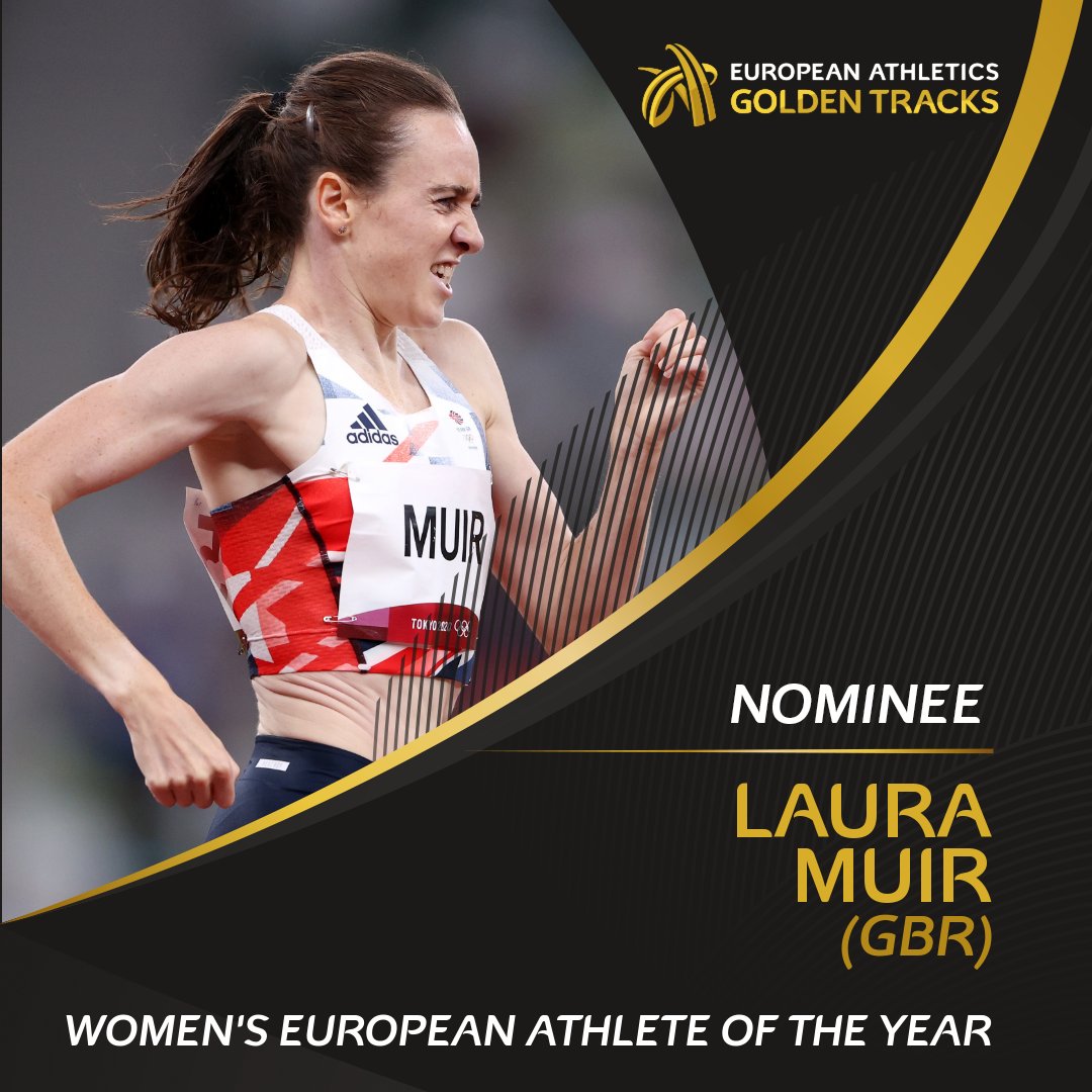 EuroAthletics's tweet image. Retweet to vote for @lauramuiruns! 🇬🇧

🥈 Olympic 1500m silver medallist
⏱ Improved to 1:56.72 over 800m and 3:54.50 over 1500m

Voting closes at midnight on 3 October.

#GoldenTracks