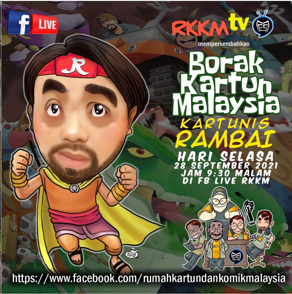 Hi All...
Pada yg berkesempatan malam ni pukul 9.30 malam.. live di RKKM TV.. Borak Kartun Malaysia.. kikiki

facebook.com/rumahkartundan…

<a href="/nfxt_io/">NFXT.IO</a> <a href="/MalaysiaNft/">MalaysiaNFT 🇲🇾</a> <a href="/nft_asia/">Follow us at @nftasiaofficial</a>