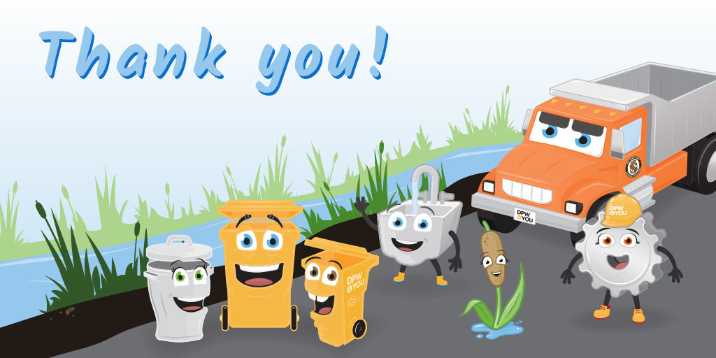 THANK YOU! We can't express how thankful we are for wonderful residents like you - keeping our County a great place to live, work and play. #GoodNeighborDay #DPWandYOU