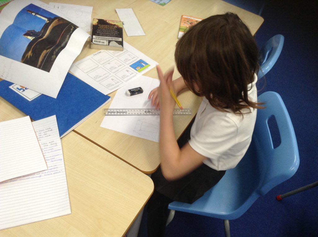 wash_lks2's tweet photo. This afternoon we have continued studying Edward Hopper and have had a go at creating our own versions of Lighthouse Hill 🎨 #EdwardHopper #LighthouseHill https://t.co/5sNXh6teI3