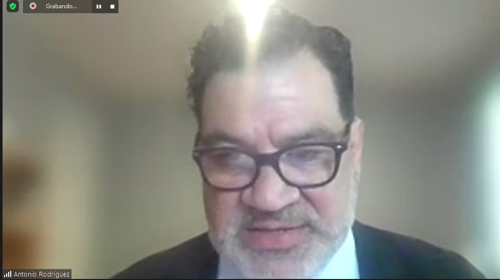 ICEE_ICOM's tweet photo. Conference Opening Remarks: @arodriguezusa , Chairman, @ICEE_ICOM , Member of #ICOMICWG, #ICOMSAREC, #ICOMSPC, and @icomus Board (ex-officio); Senior Advisor, International Programs and Touring Exhibition, USA. 
#ICEEVirtual #icomicee2021 
#museumexhibition
#museum https://t.co/nTd3PZ5Hj6