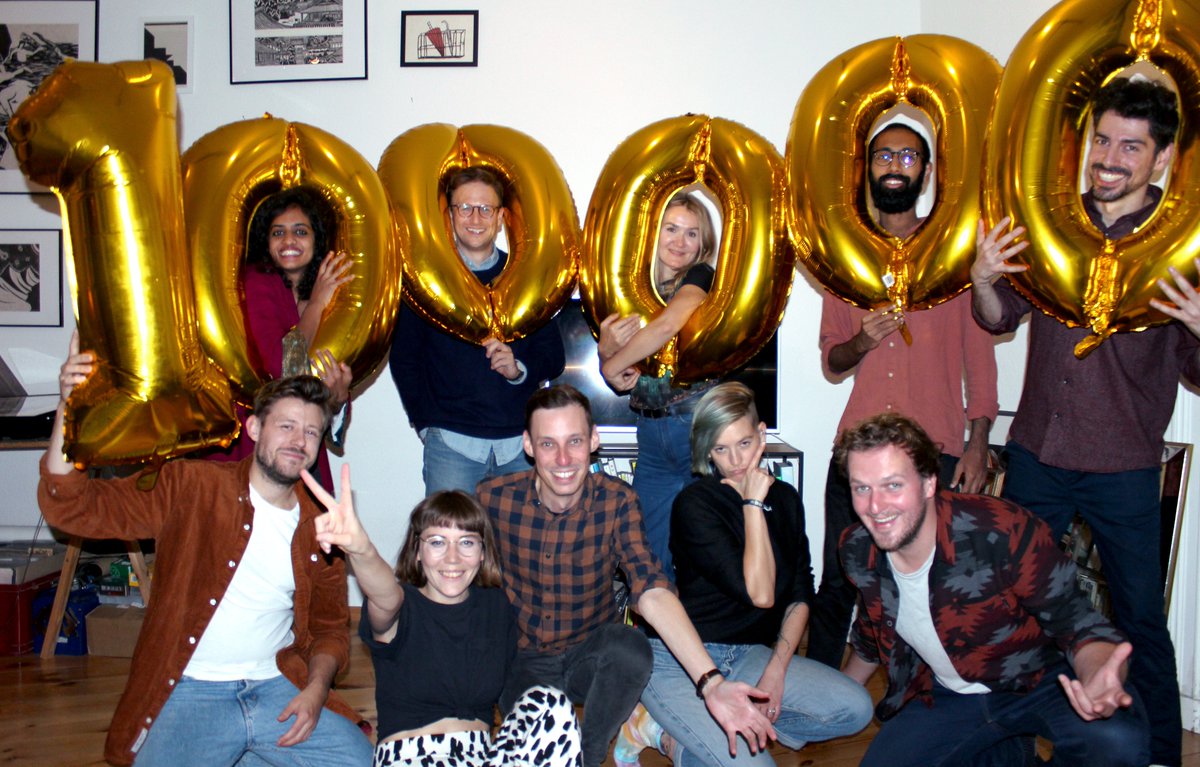 KiyoDoerrer's tweet photo. We just hit 100.000 subs and 10M views with our sustainability YouTube-Channel Planet A in ONE year. It shows people care, need and want this information - Subscribe if you haven't and thanks from us if you have! 👉(https://t.co/JWCJWELEqs) https://t.co/a7G8n4CsWH