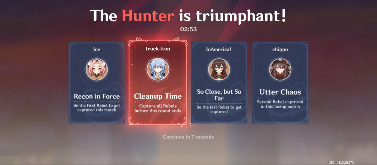 PyleAllen's tweet image. I once was in a Windtrace game where the hunter was a player named Truck-Kun. We all got isekai'd so hard. That truck was out of control but it was so funny I wasn't even mad.  #GenshinAndMeHBD