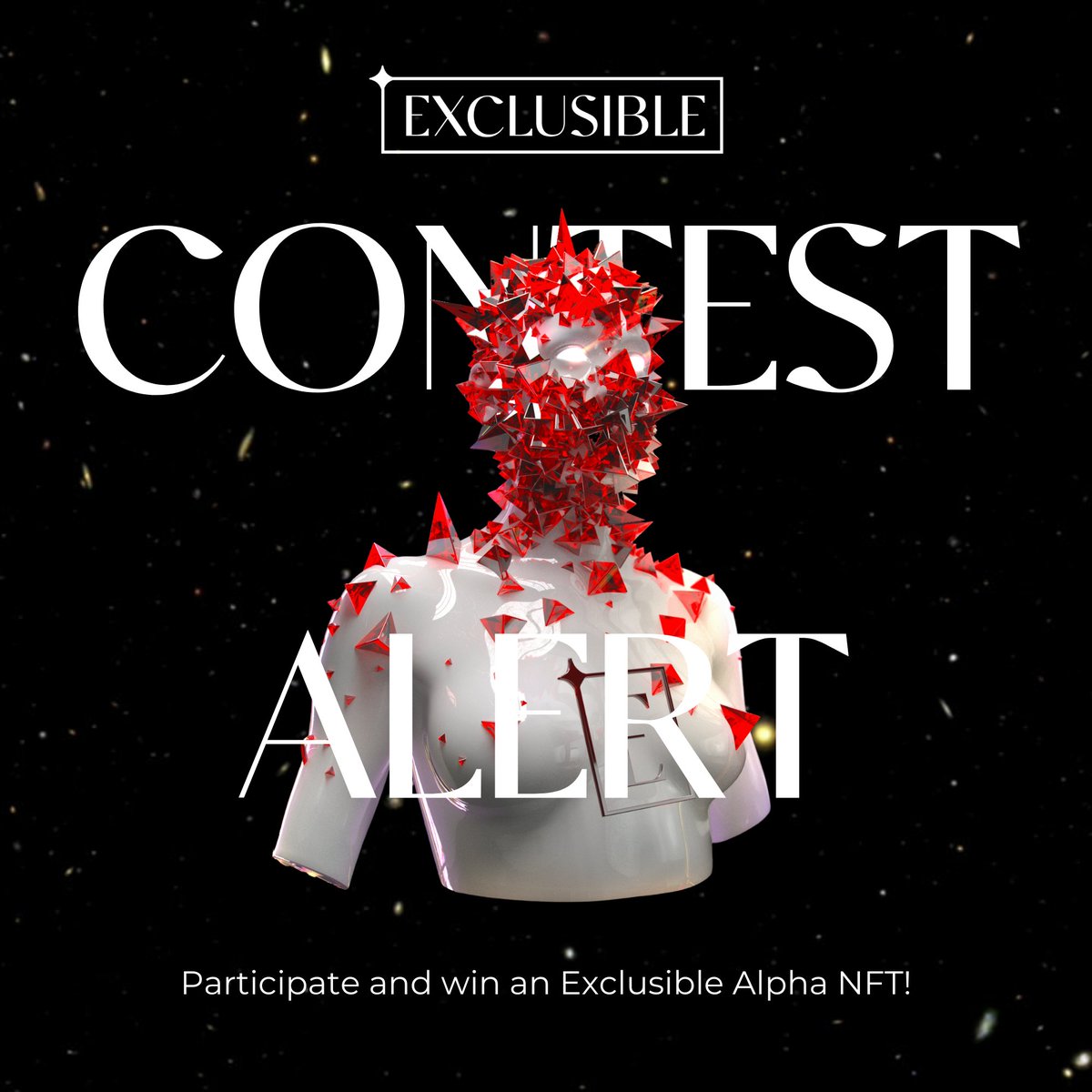 Exclusible (@exclusible) on Twitter photo #Contest Alert 🚨
Win a red #ALPHA #NFT from <a href="/exclusible/">Exclusible</a> first collection, with 4 collectibles, arriving in October:
👉Follow
👉Retweet
👉Tag 3 NFT friends
Ends > Oct 4th 2pm UK 🕑
There’s another NFT for grabs on Discord:
> discord.com/invite/M9gvCMe…
#exlusible #NFT #alpha #Contest Alert 🚨
Win a red #ALPHA #NFT from <a href="/exclusible/">Exclusible</a> first collection, with 4 collectibles, arriving in October:
👉Follow
👉Retweet
👉Tag 3 NFT friends
Ends > Oct 4th 2pm UK 🕑
There’s another NFT for grabs on Discord:
> discord.com/invite/M9gvCMe…
#exlusible #NFT #alpha