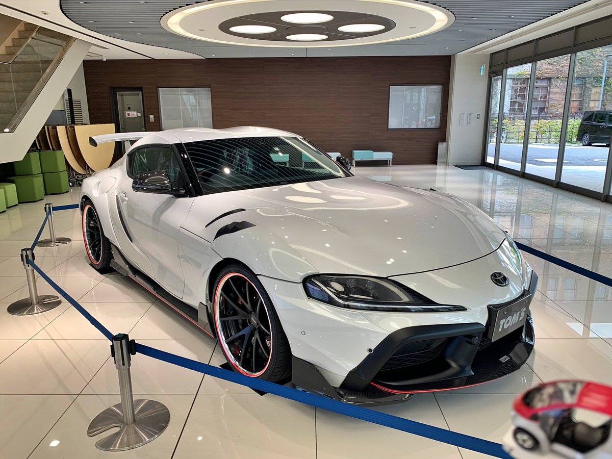 tomsracing's tweet photo. ／
広島県廿日市🗺️
GR Garage HATSUKAICHI
10/1(金)より #中古車販売開始
＼
お客様だけのオンリーワン
カスタマイズも可能🧰
それを記念して『TOM'S SUPRA』
の取扱も開始📣🤍🖤

📞お問合せは↓こちらまで♪
https://t.co/O7bknCdHDM
#TomsRacing #Supra #スープラ https://t.co/Hx4VSymJH5