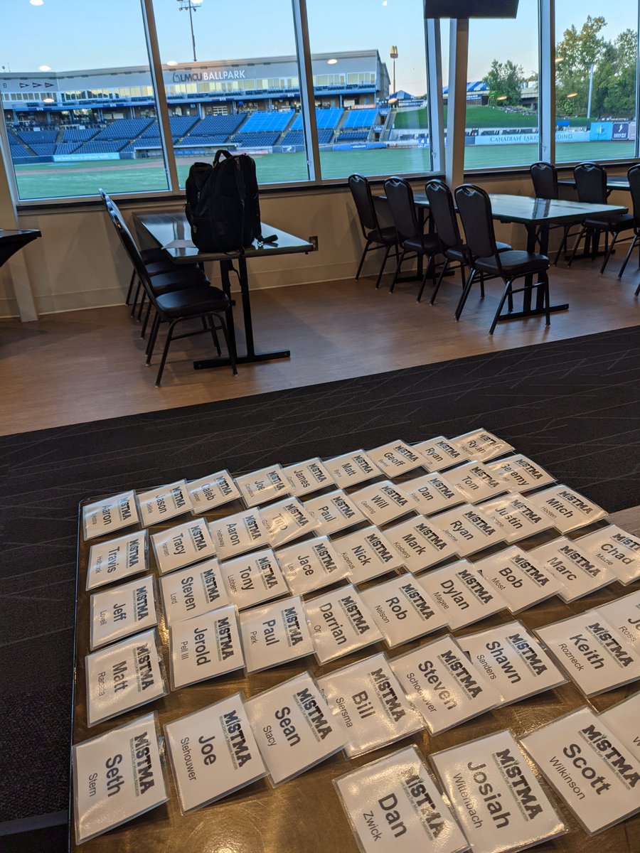 MichiganSFMA's tweet photo. Good morning @LMCUBallpark! More than 50 on hand for the Fall Field Day with our host @mitchhootie01. Thank you to our Industry Partners for making this day happen. Want info on future meetings? Join MiSTMA for FREE here: https://t.co/kyR7I96KXY https://t.co/pExtZOeCO4