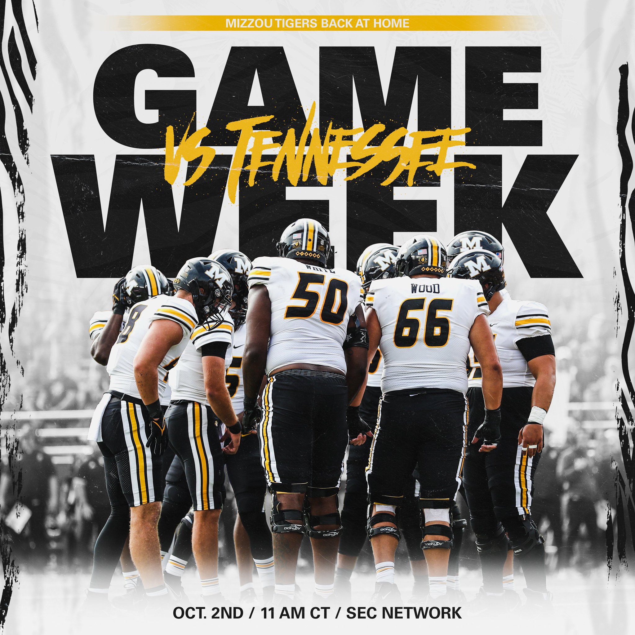 Mizzou Football on Twitter "Game Week 5⃣ 👉 Mizzou students ️20 hill