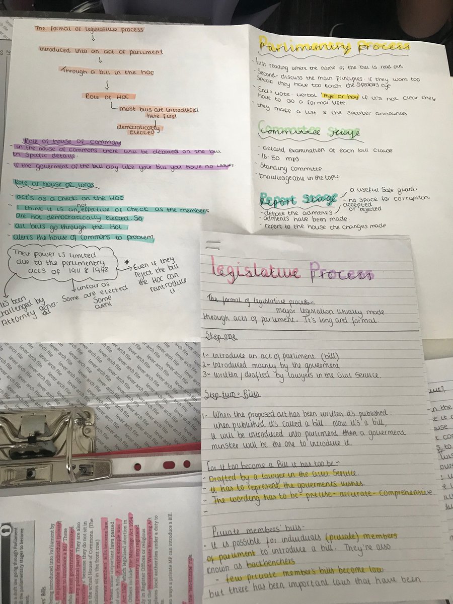 mkauldhar1's tweet photo. Brilliant classwork on the Legislative Process produced by my Year 12 Law students! @Amethyst6th @AldersleyHighSc Very impressed by their hard work. :) https://t.co/Jvkw9by3jO