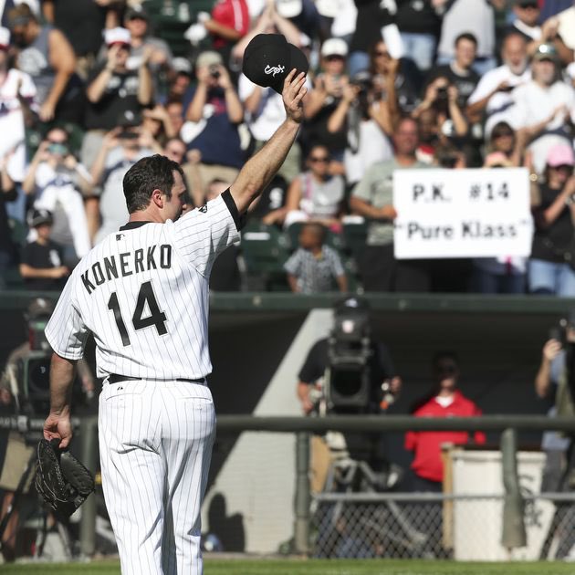 ChiSoxFanMike's tweet photo. 7 years ago today, Paul Konerko played in his final game ❤️ https://t.co/oAjKNkhbGR
