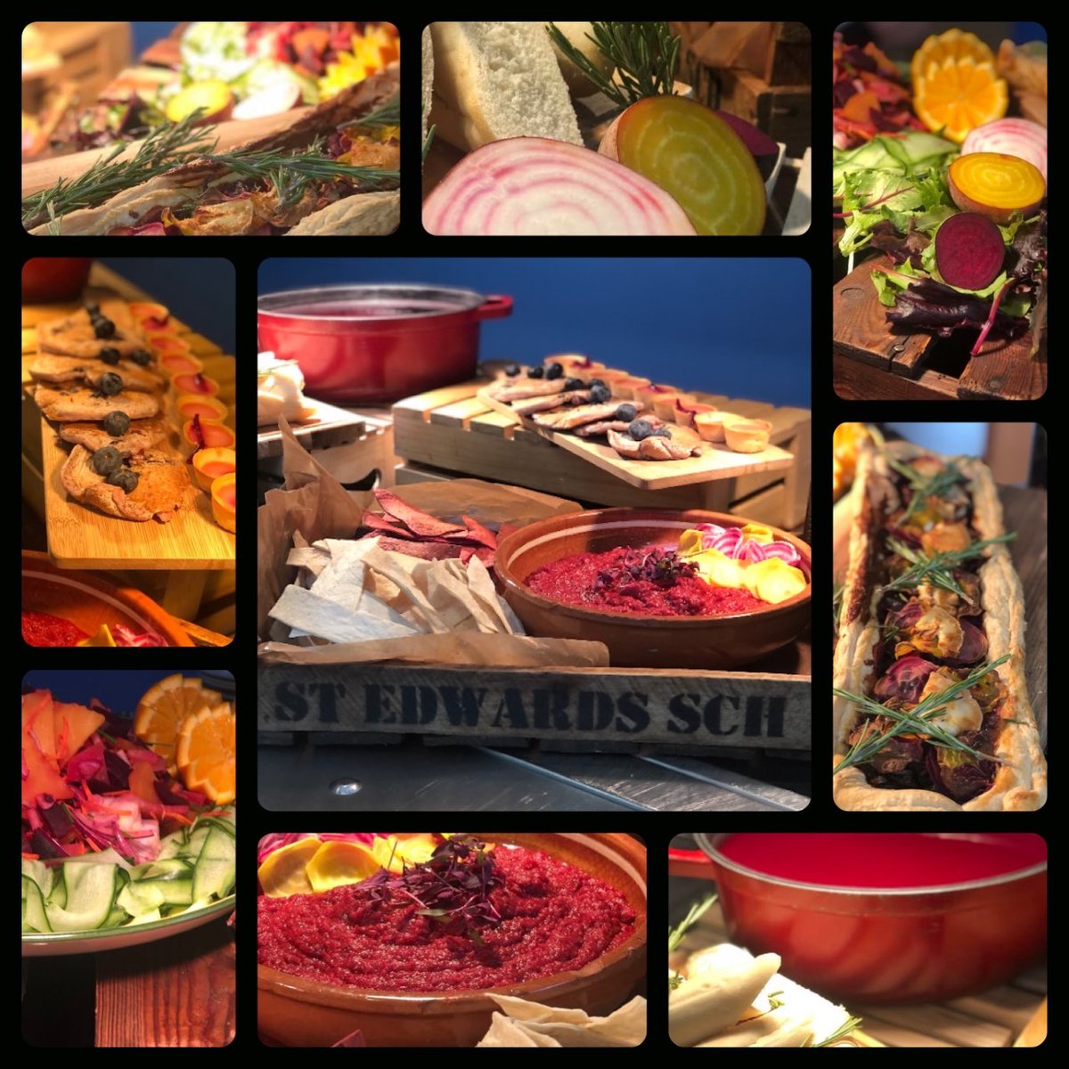 StCanopy's tweet photo. We had great Beetroot Tasting Table at The Canopy on Saturday during @StEdwardsChelt Open Day
@StEdsPrincipal @HolroydHowe @HhRgulley @Grahamolds1
#hospitalityisback https://t.co/TcvBIczrkX
