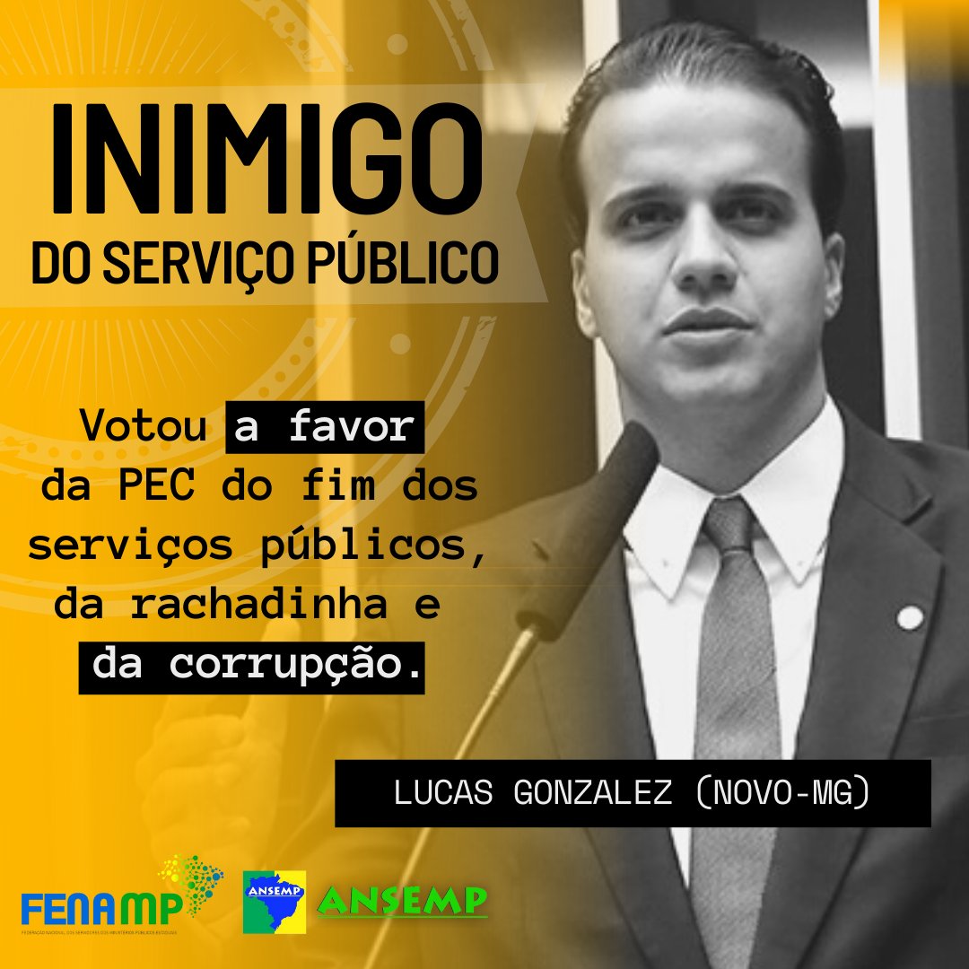 sindsempmg's tweet photo. Esses deputados mineiros traíram o serviço público e a população brasileira!

Votaram a favor da PEC 32, a PEC do fim dos serviços públicos, a PEC da rachadinha e da corrupção.

VERGONHA!

Quem votar a favor dessa imoralidade não terá nosso voto em 2022!

#PEC32não https://t.co/xDtCvN4r7O