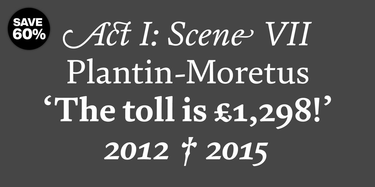MyFonts's tweet image. Unica is the star of the show, but what to pair with it? We have several suggestions &amp;amp; have rolled out #bestsellerssurprise deals on all:
1️⃣ @fontsmith Brabo: bit.ly/3i6MLwu
2️⃣ #fontfont Celeste: bit.ly/3o5Is8w
3️⃣ #fontfont Tisa: bit.ly/3i3smbF