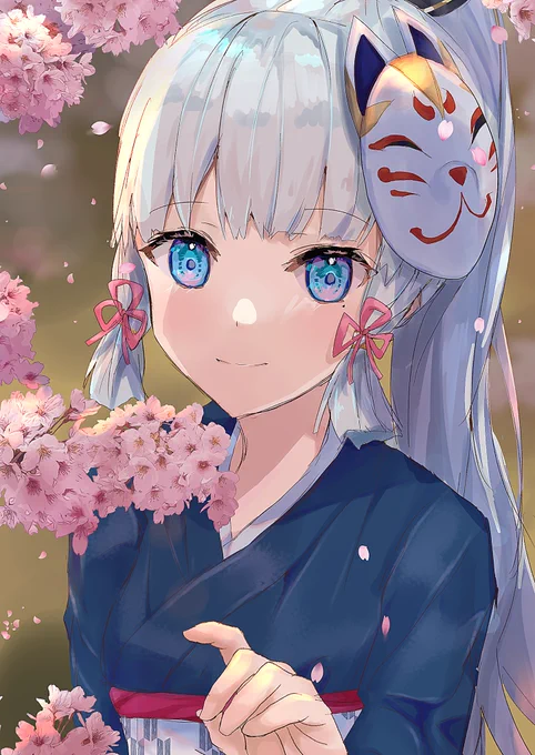 #神里綾華生誕祭2021
#原神好きと繋がりたい

神里綾華🌸ちゃrkgk 