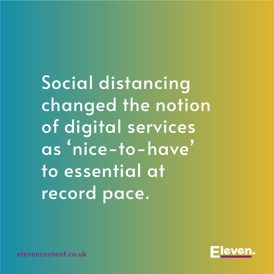 Playing catch up? Don't worry, no one is really keeping up 😁 but here's a few tips on getting digitally fit: elevencontent.co.uk/blog/getting-d…

#DigitalMarketing #DigitalServices #OnlinePresence #Startup #BusinessLeader #BusinessFounder #Marketing #DigitalCommunications #LeadGeneration