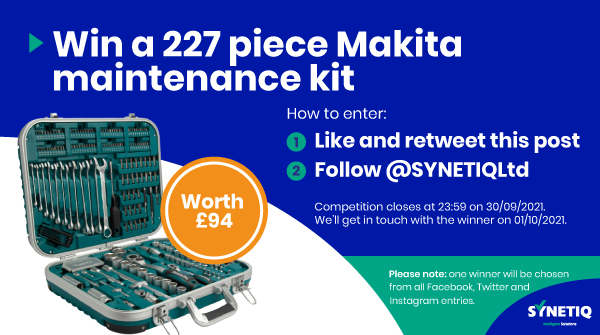 Synetiqltd's tweet photo. 🚨It’s competition time! 🚨
Could your kit use an upgrade? 🔧 
Well, you’re in luck! We’re giving away a 227 piece Makita maintenance kit worth £94 for one lucky winner. All you have to do to enter is:
- Like and share this post
- Like the SYNETIQ page

(1/2) https://t.co/7aidpA3ly9
