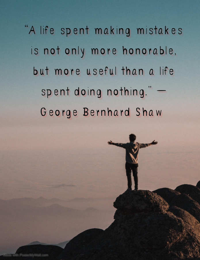 UNFLeader's tweet photo. Good Morning, Osprey Leaders! The best leaders know that mistakes can lead to more growth and knowledge. Making mistakes is better than doing nothing since you can learn from mistakes but you can't grow from doing nothing. How do you respond after making a mistake?
#ospreyleaders https://t.co/YT4xbaapZr
