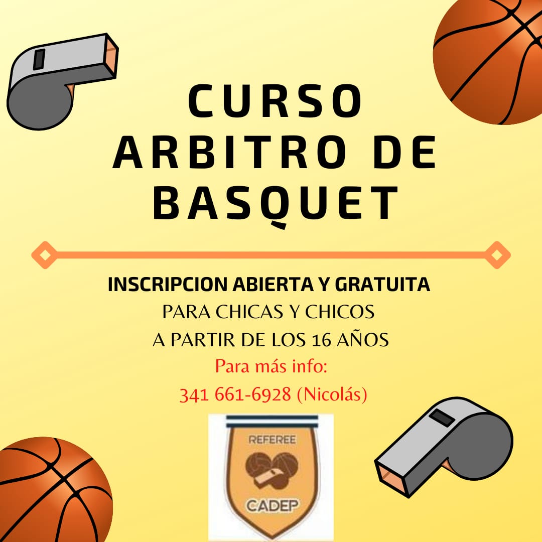 SantaFeBasket's tweet photo. #InteresGeneralSFB 🏀
Se encuentra la inscripción para los Cursos de árbitros de básquet de CADEP
Los mismos son gratuitos para personas de ambos sexos mayores de 16 años
Informes al 3416616928
#SFB https://t.co/ygQ12PSpuV