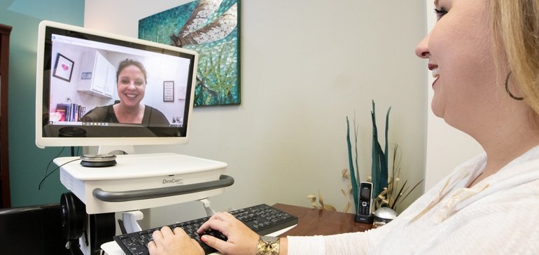 mrsbrull's tweet photo. Can I tell you how much I appreciate telehealth? #Gamechanger #PracticeChanger A new survey by the Bipartisan Policy Center concludes that telehealth could continue to be used on a large scale and help prevent unnecessary emergency room visits. https://t.co/8EJttpE4FR https://t.co/GBUCtOzEK0