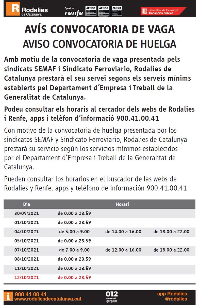 Rodalies Catalunya tweet media