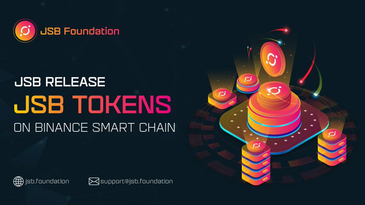 ✅JSB Token is on Binance Smart Chain!

💥In addition to our existing ecosystem, JSB has now officially released on Binance Smart Chain (BSC) to bring more choices to our community. 
Therefore, join us now!

#JSB #BSC